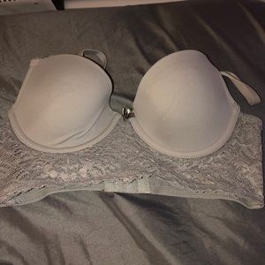 gray bra